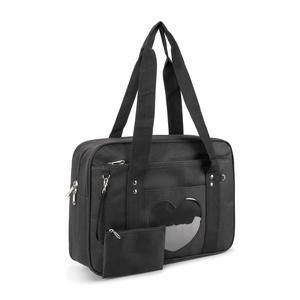 Kawaii Ita Bag Japanese School Bag Cute Tote Bag Large Shoulder Anime Heart >:)